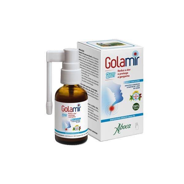 Golamir 2Act Spray Sem Álcool 30ml - Farmácia Garcia