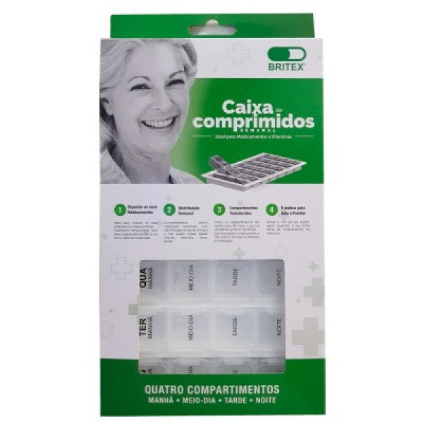 Caixa para Comprimidos Semanal - Farmácia Garcia