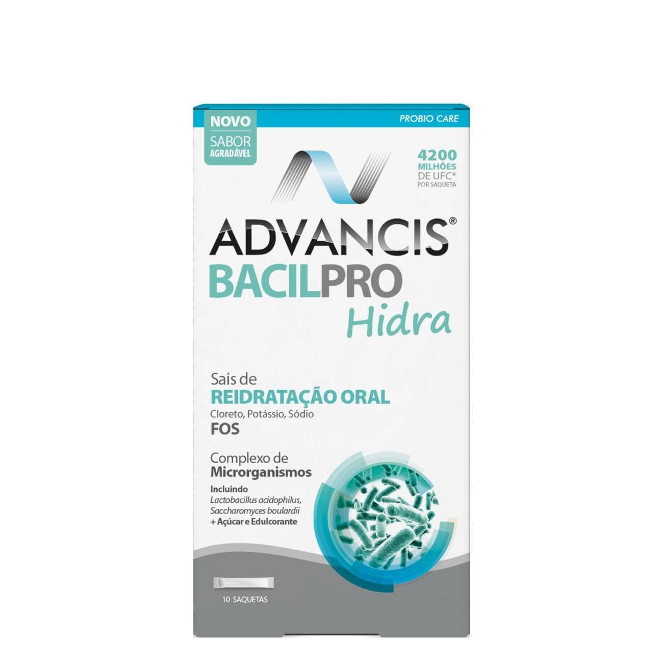Advancis Bacilpro Hidra Melão 10 Saquetas - Farmácia Garcia