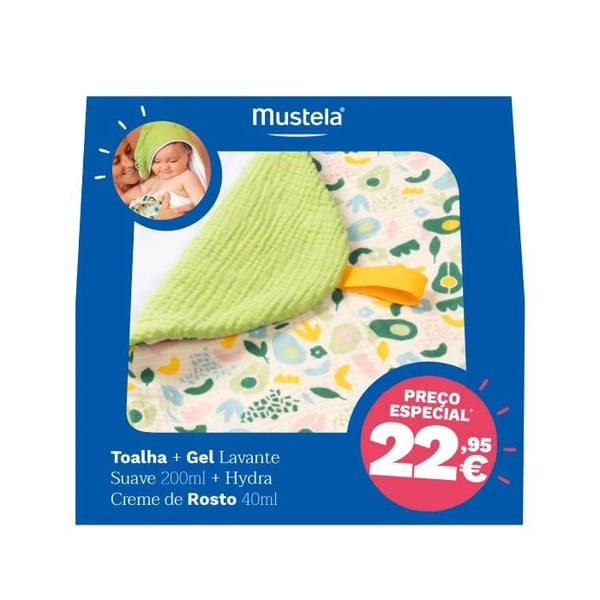 Mustela Kit Toalha Festa Bebé - Farmácia Garcia