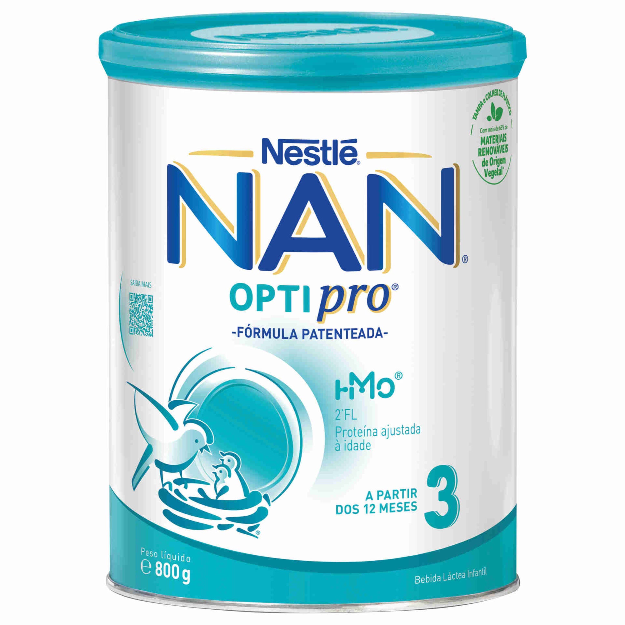 NAN Optipro 3 800g - Farmácia Garcia