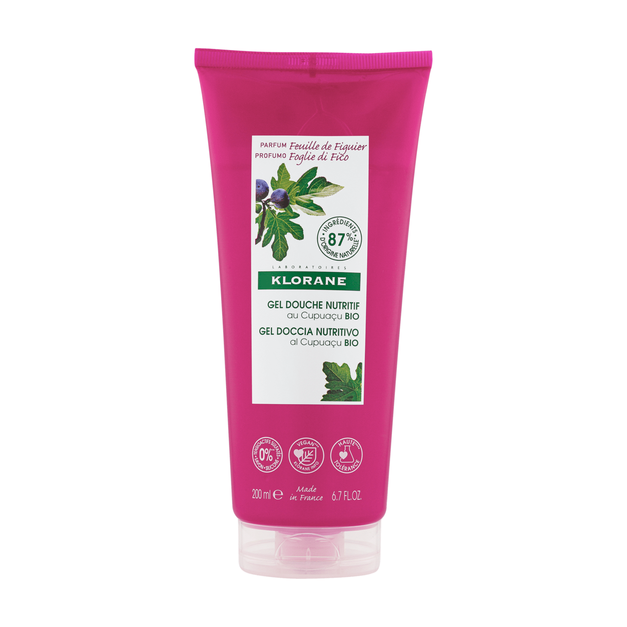 Klorane Bodycare Gel Duche Folha Figueira 200ml - Farmácia Garcia