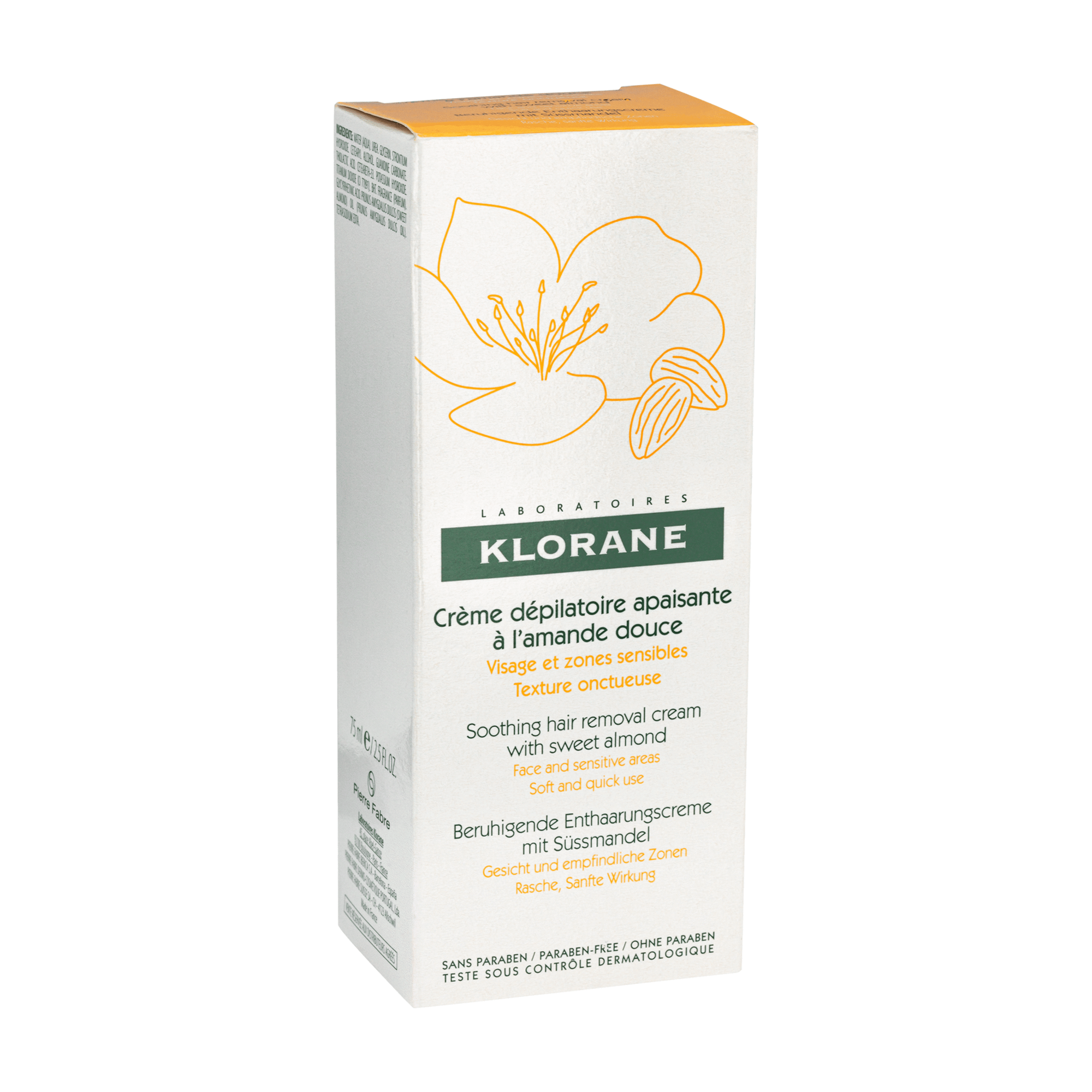 Klorane Creme Depilatório Suave 75ml - Farmácia Garcia