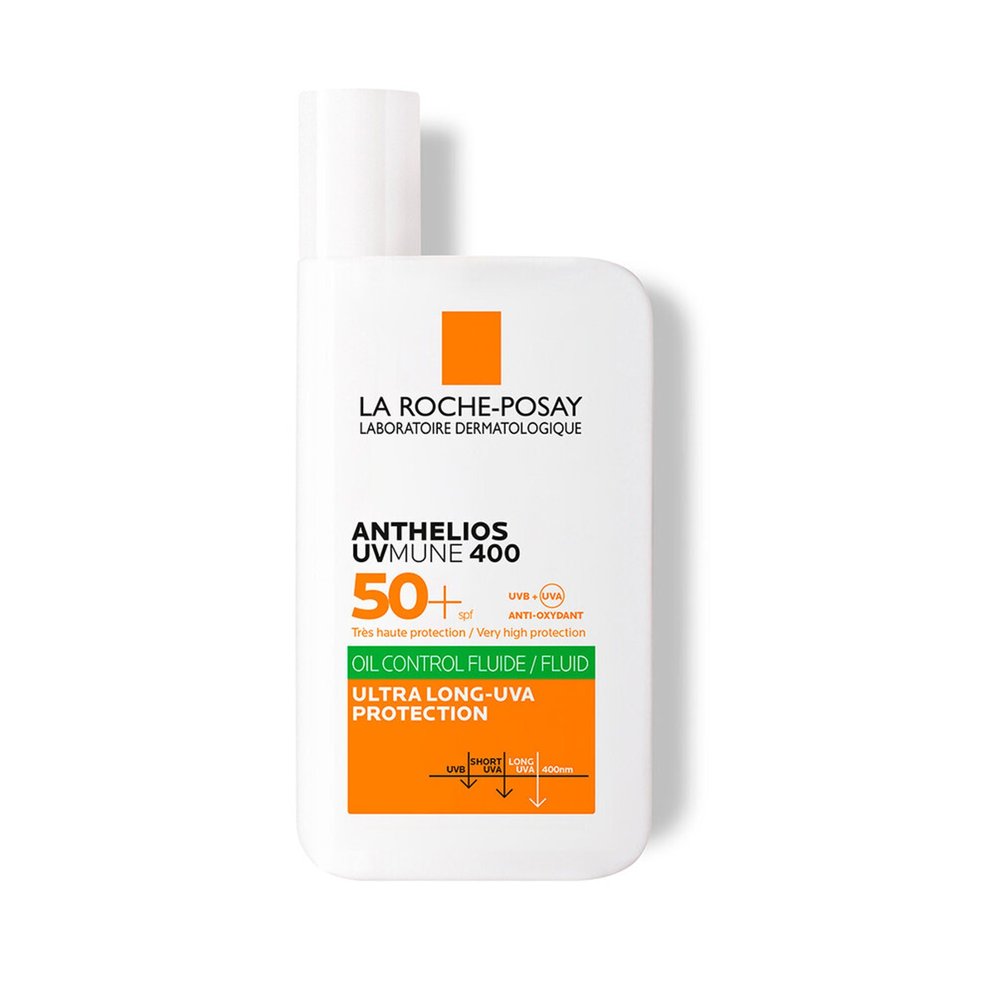 La Roche Posay Anthelios UVMune 400 Oil Control Fluído SPF50+ 50ml - Farmácia Garcia