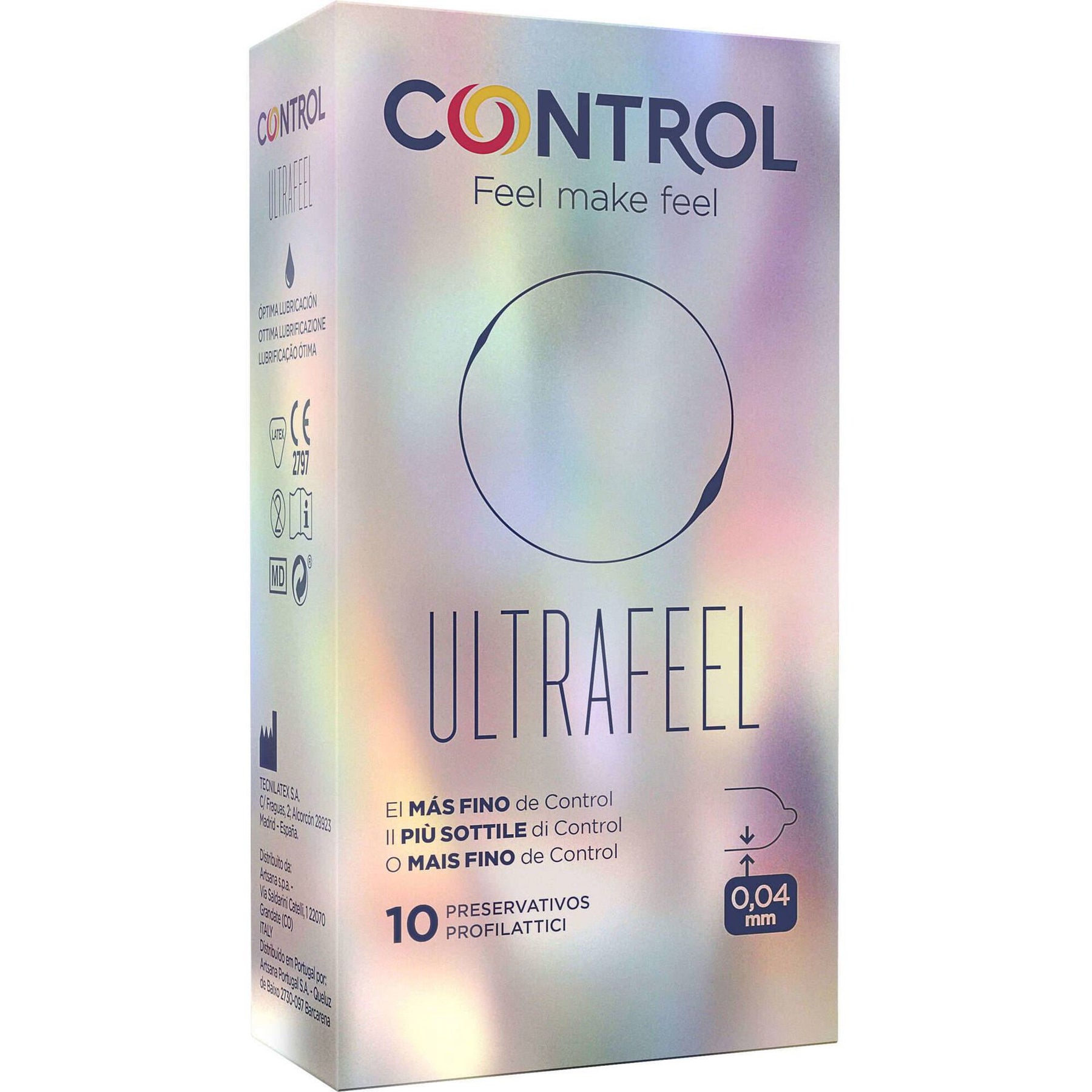 Control 10 Preservativos Finíssimos Ultrafeel - Farmácia Garcia