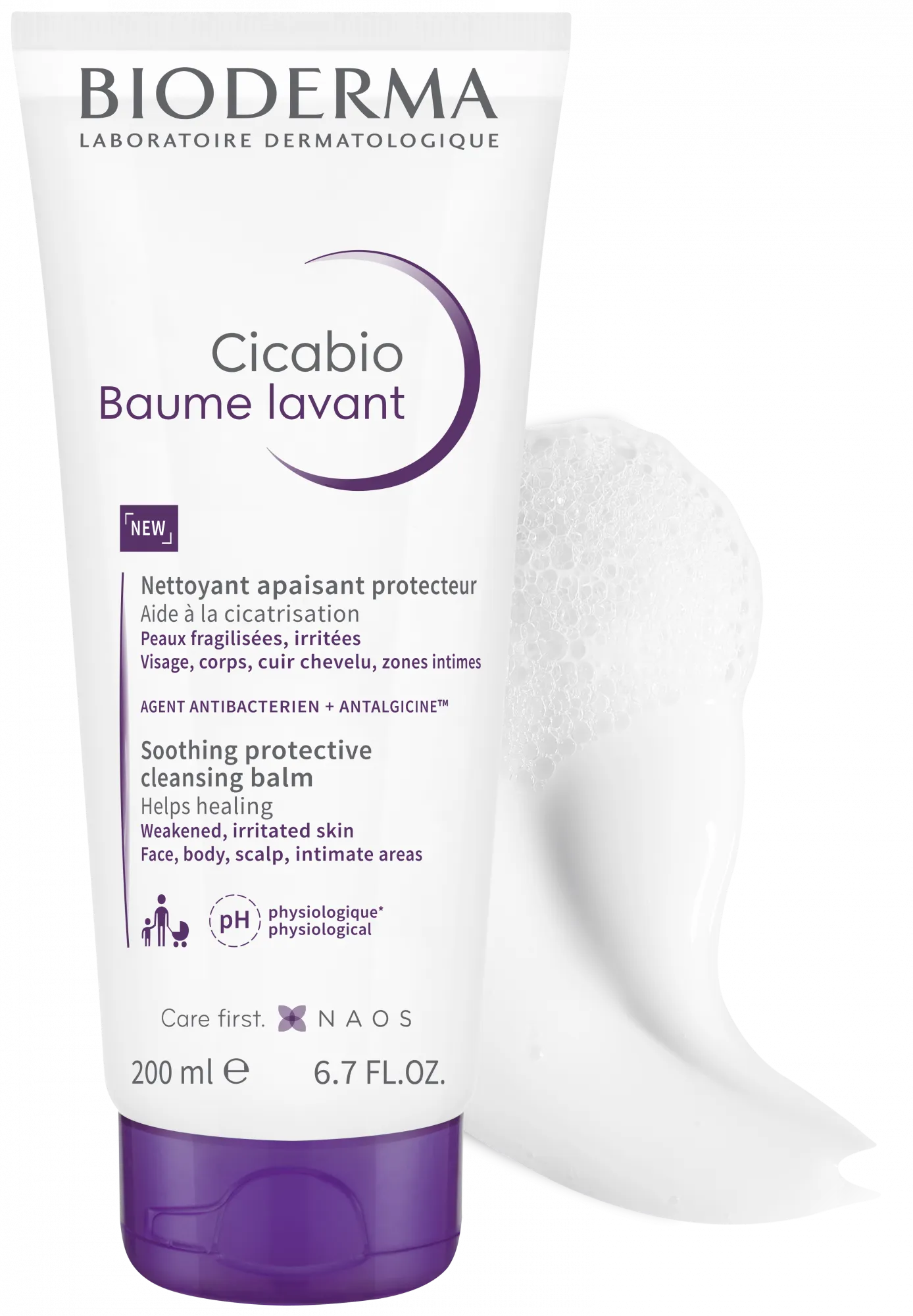 Bioderma Cicabio Baume Lavante 200ml - Farmácia Garcia