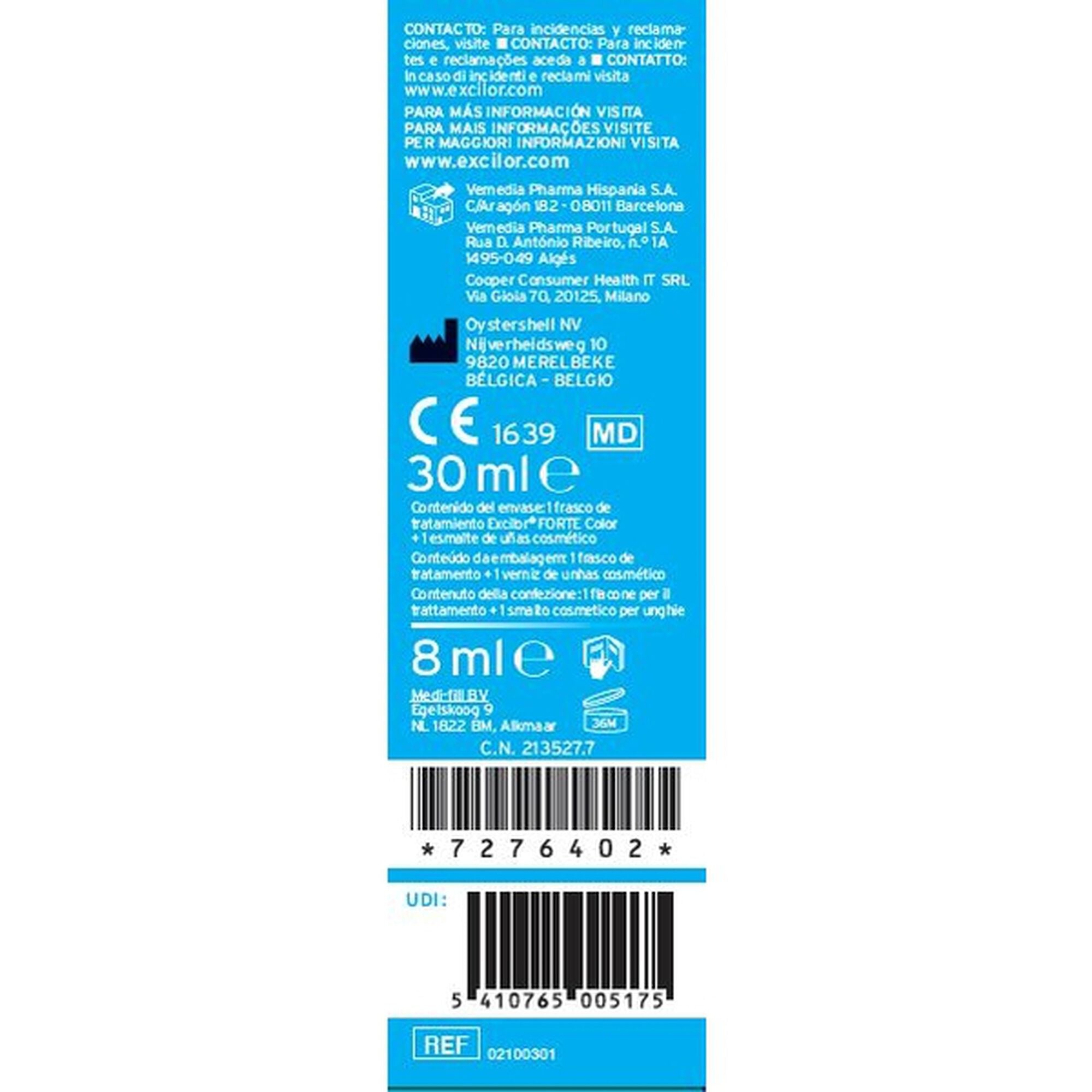 Excilor Forte Color Verniz Fungo Vermelho 30ml - Farmácia Garcia