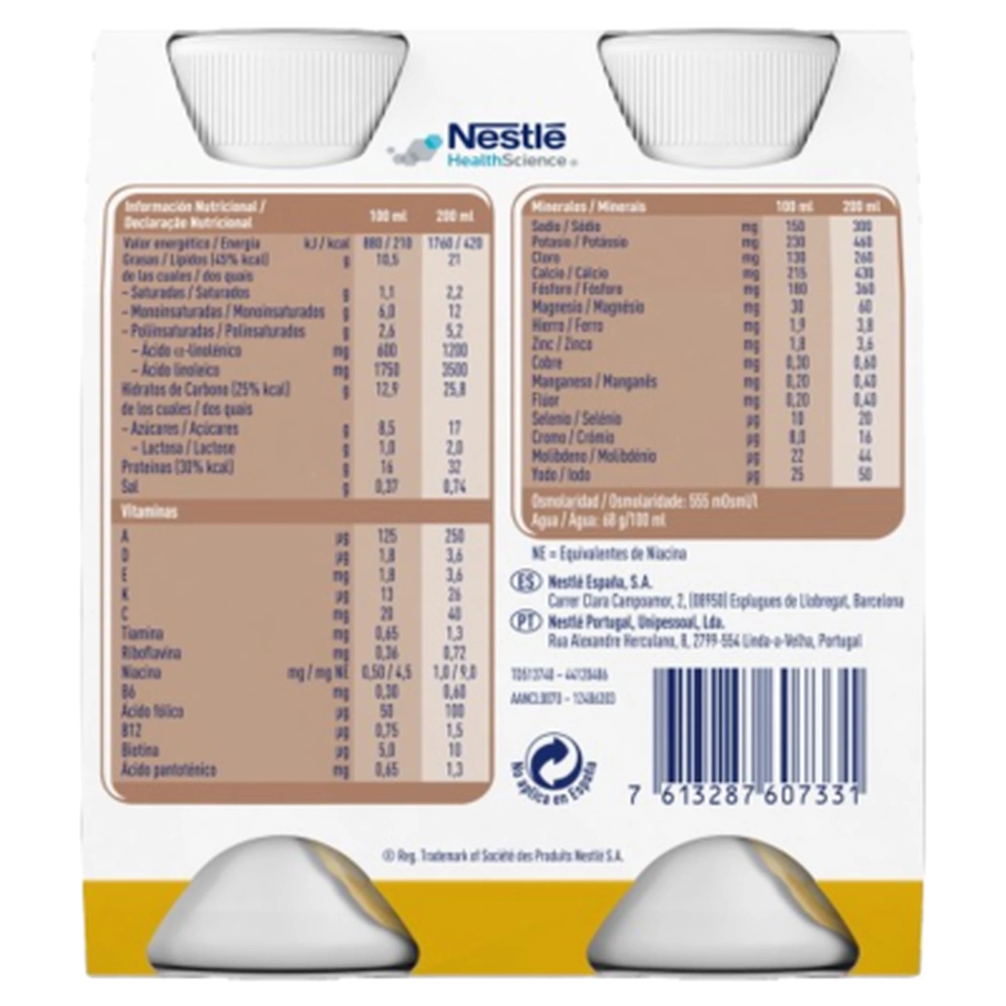 Meritene Clinical Extra Proteina Baunilha 200ml 4 Unidades