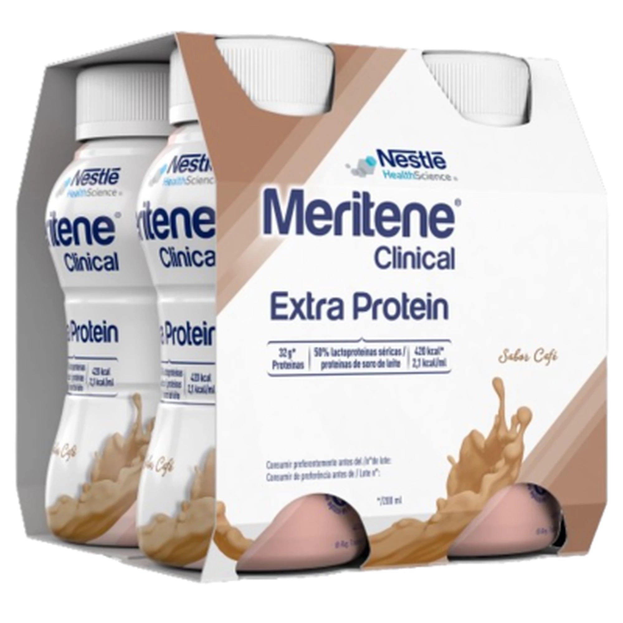 Meritene Clinical Extra Proteina Café 200ml 4 Unidades
