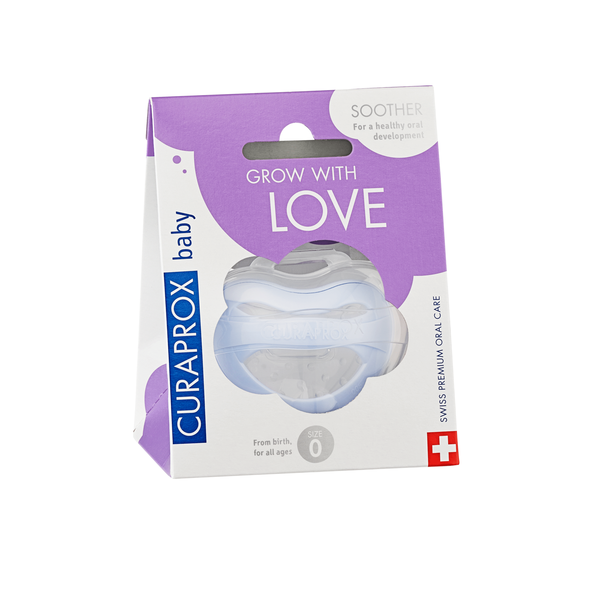 Curaprox Breathe Easy Chupeta Azul 0 a 7 Meses 3 a 7Kg - Farmácia Garcia