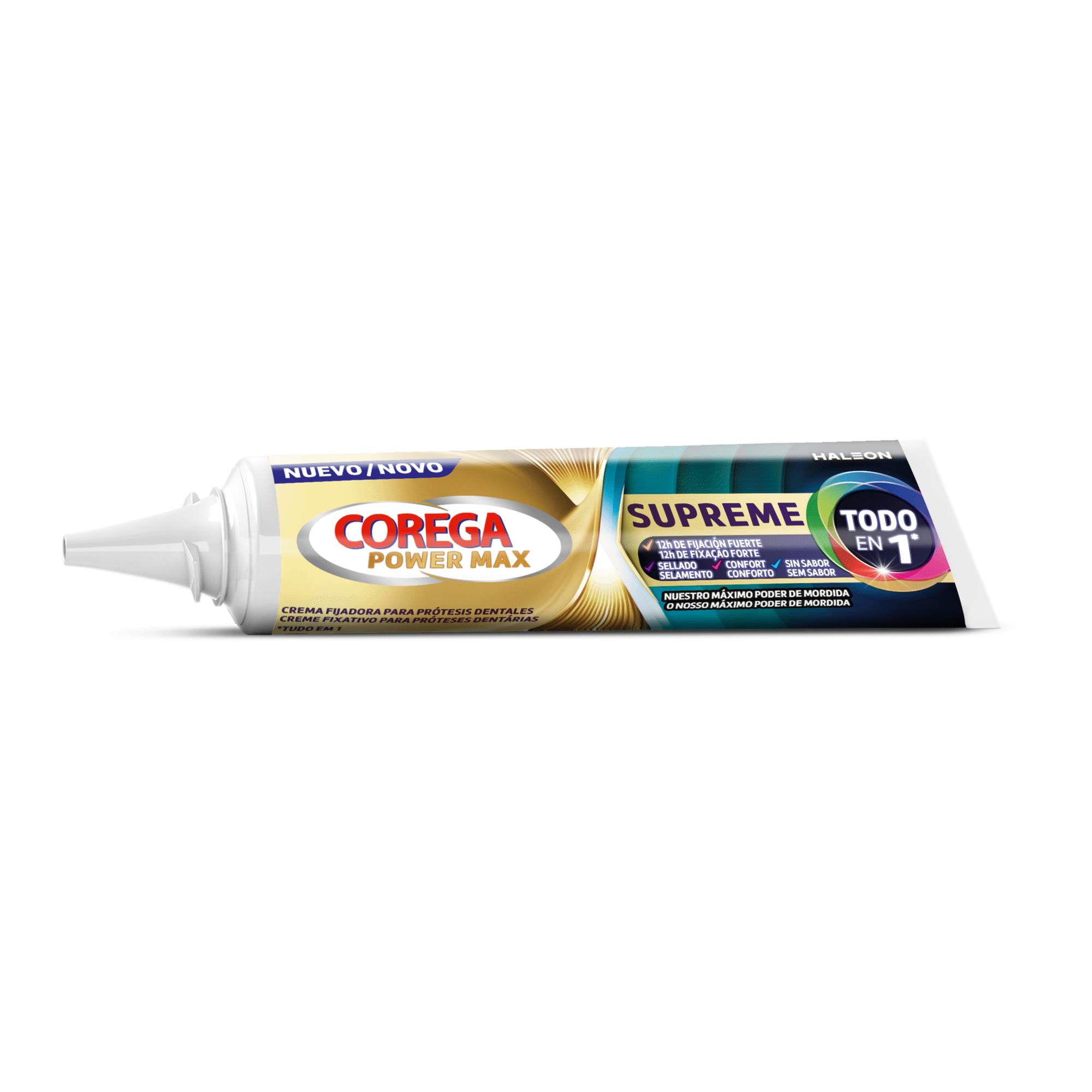Corega Power Max Supreme Creme Fixação 40g - Farmácia Garcia