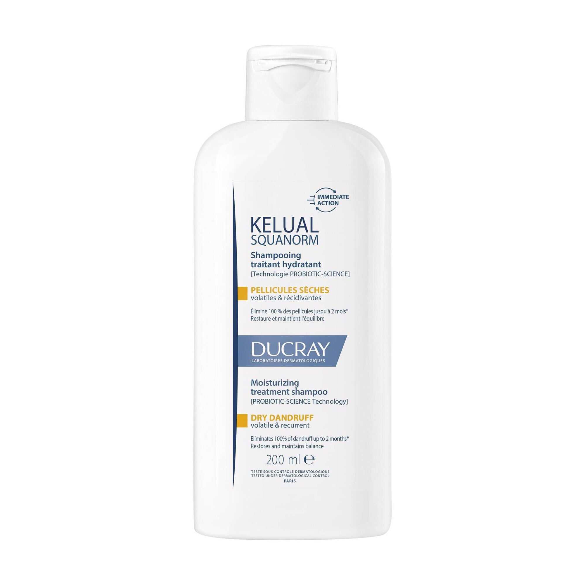 Ducray Kelual Squanorm Champô Caspa Seca 200ml - Farmácia Garcia