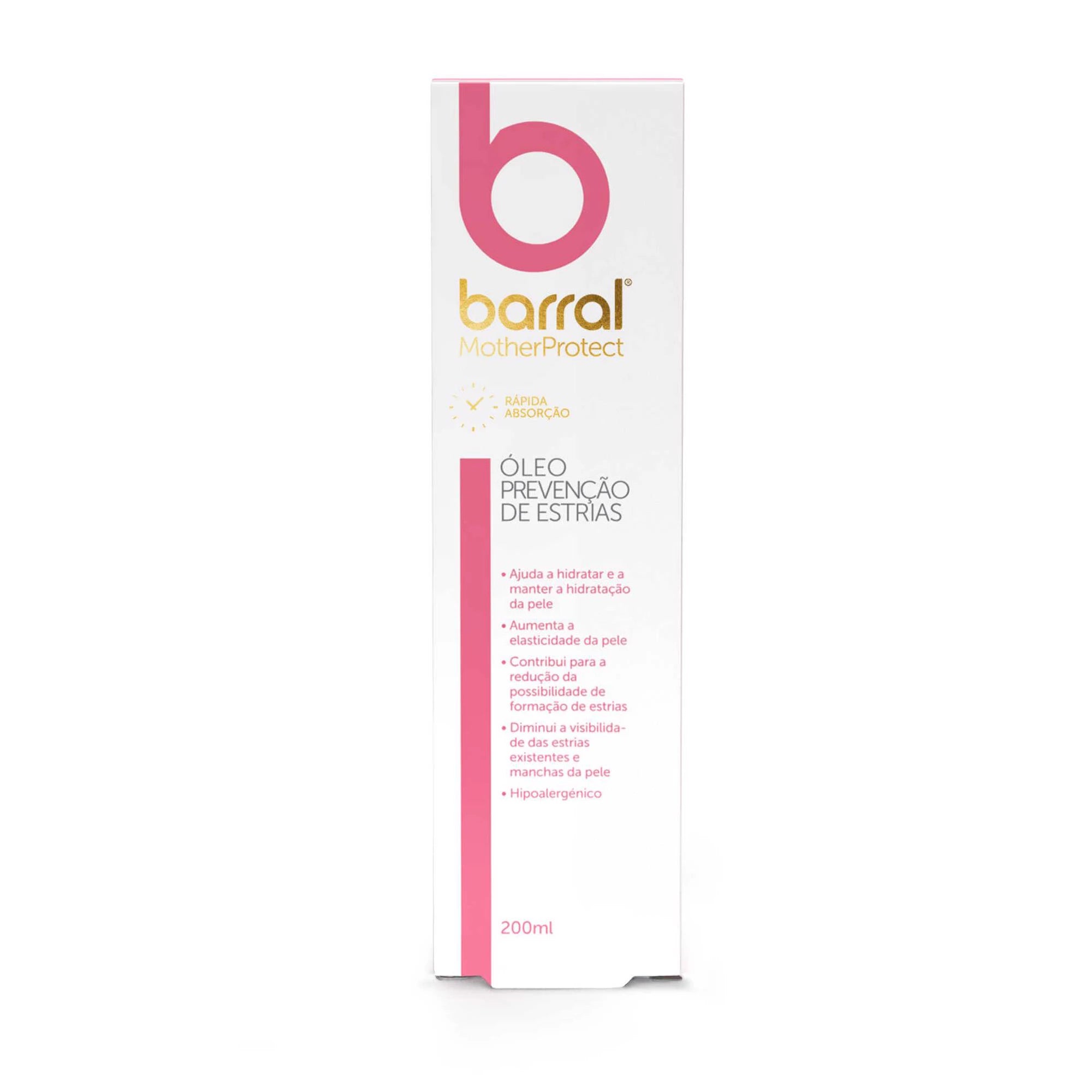 Barral MotherProtect Óleo Prevenção Estrias 200ml - Farmácia Garcia