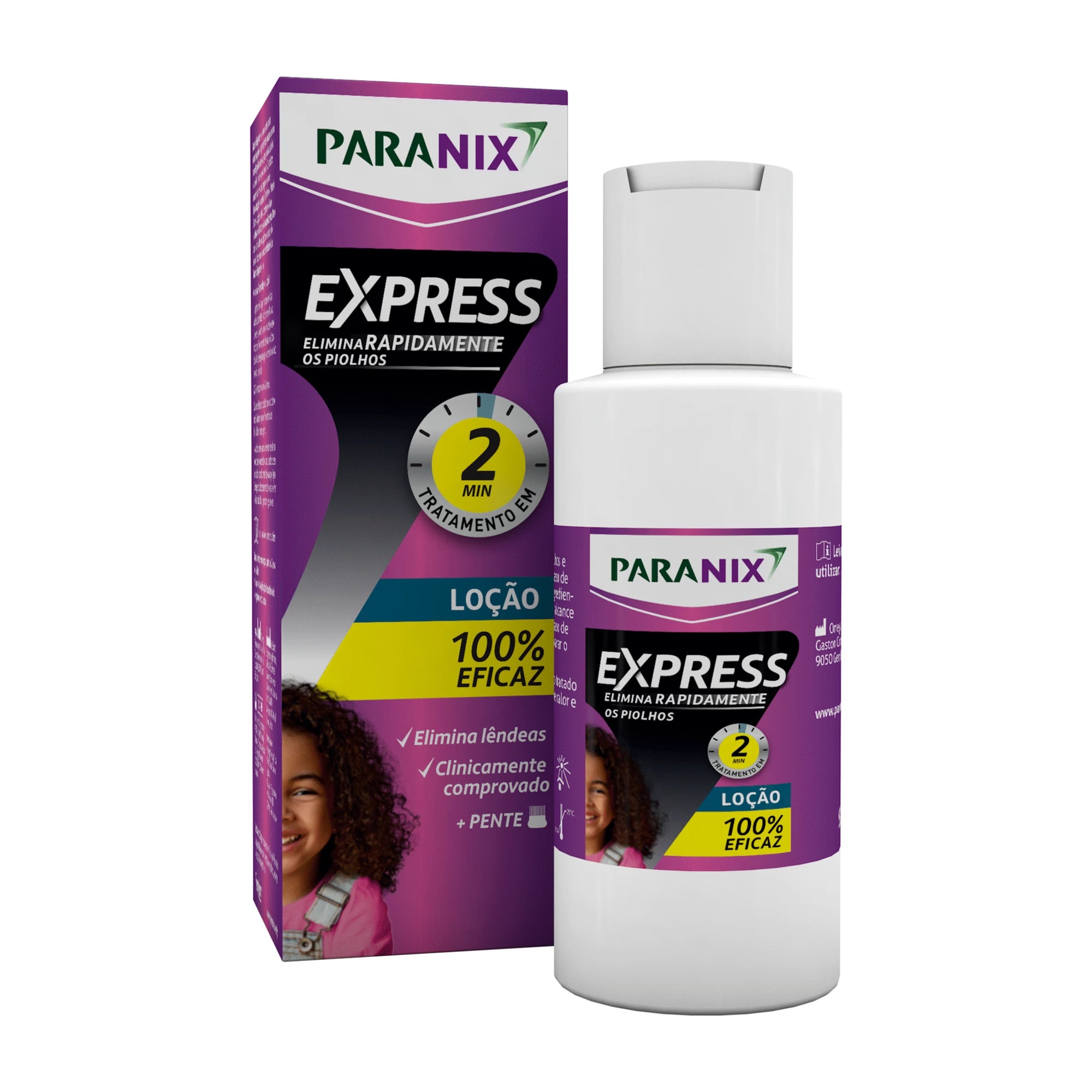 Paranix Express Loção Tratamento Piolhos 95ml - Farmácia Garcia