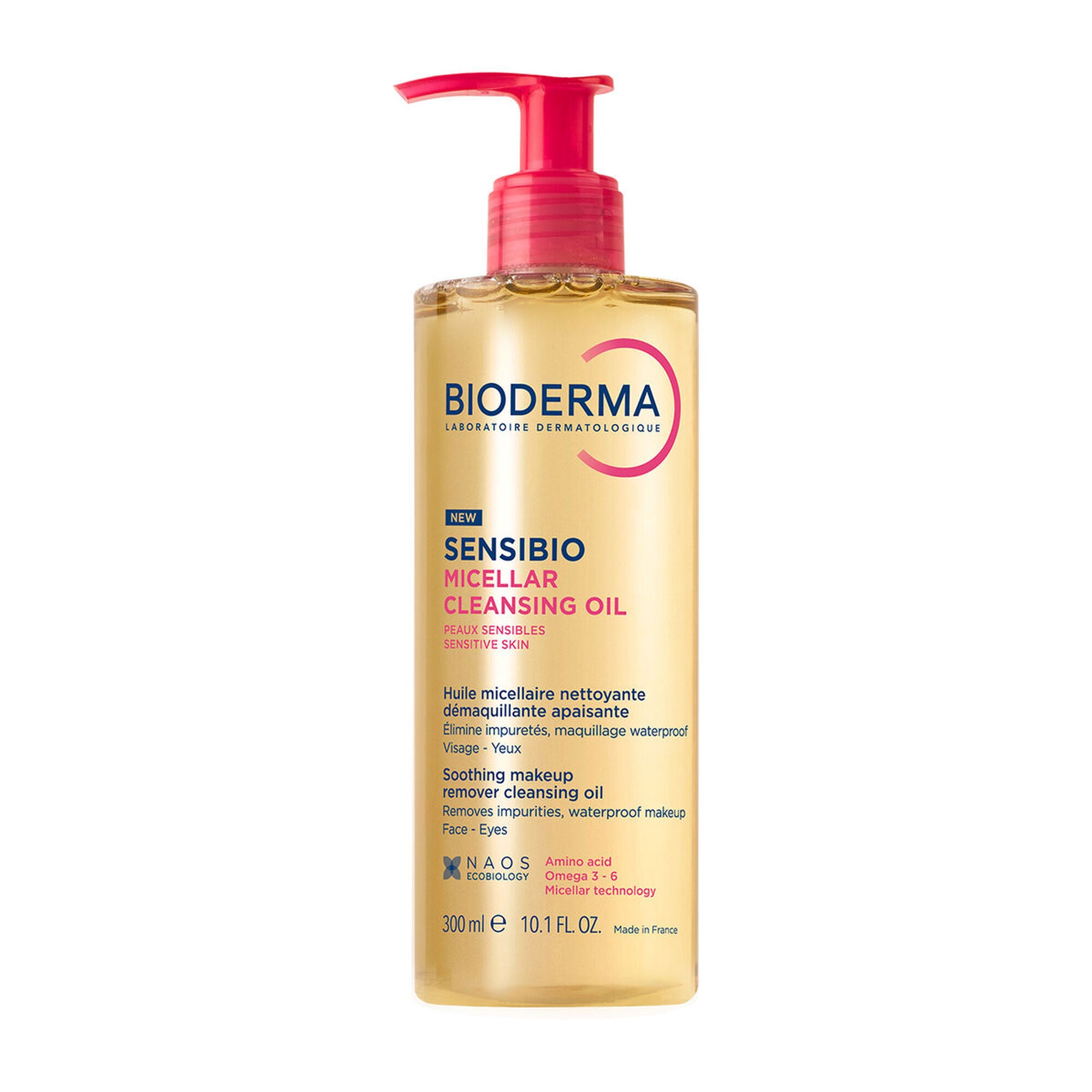 Bioderma Sensibio Óleo Limpeza Micelar 300ml - Farmácia Garcia