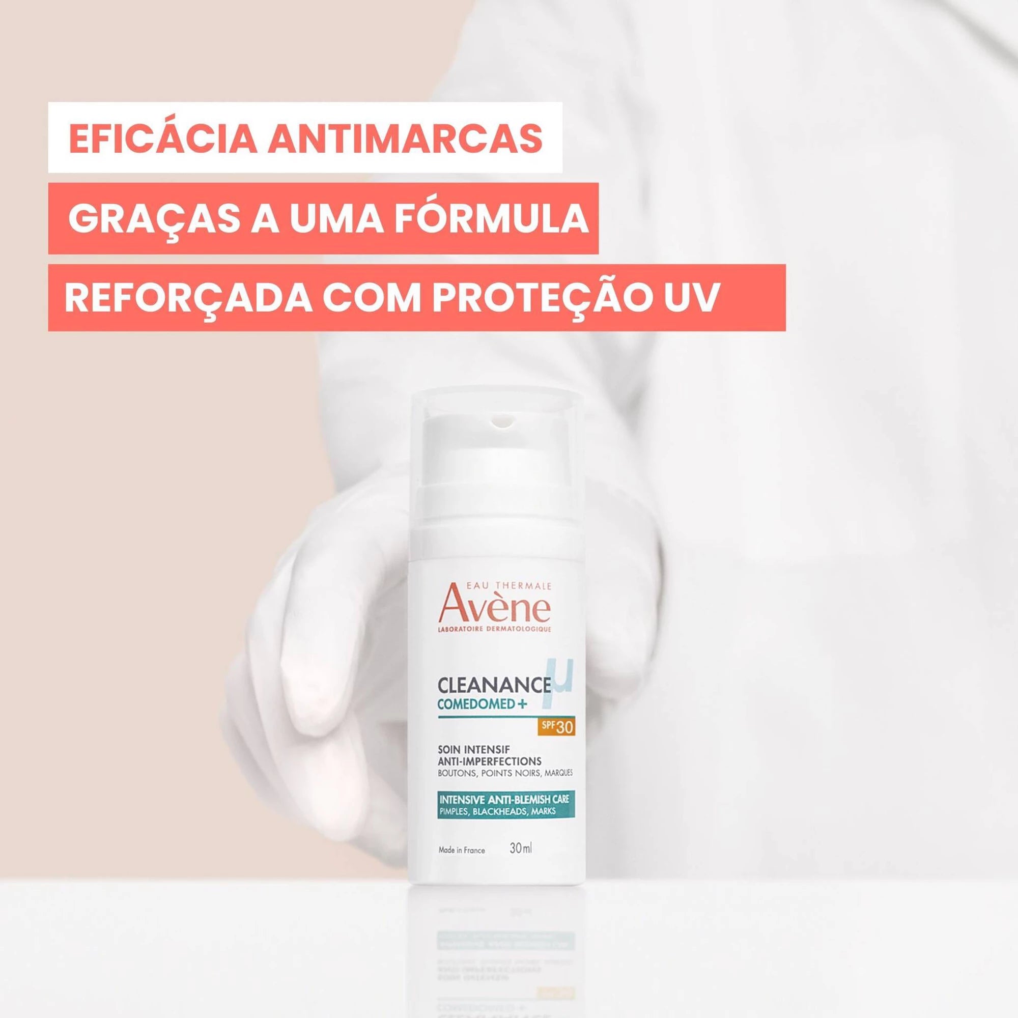 Avène Cleanance Comedomed+ Fluído SPF30 30ml