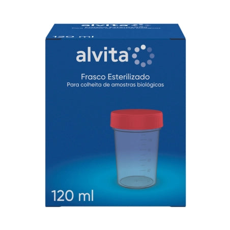 Alvita Boião Colheita Assética 120ml - Farmácia Garcia