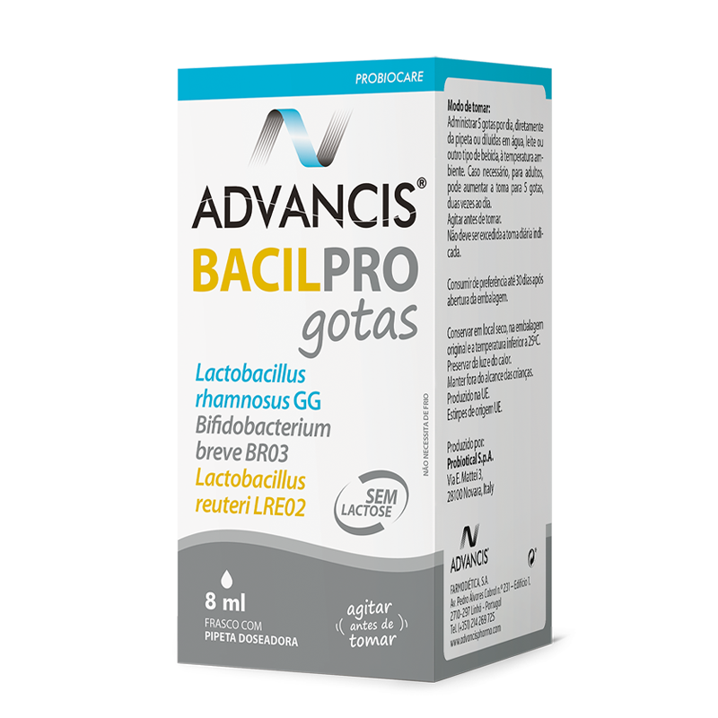 Advancis Bacilpro Gotas 8ml - Farmácia Garcia
