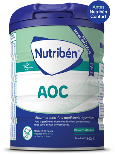 Nutribén AOC Leite Pó 800g - Farmácia Garcia