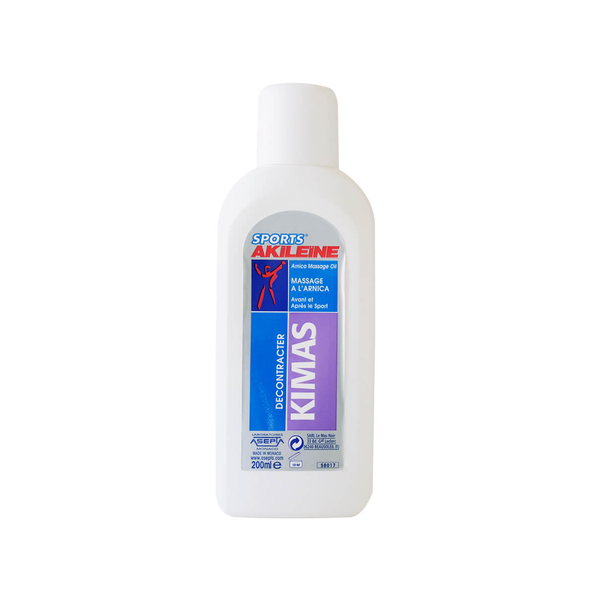 Akileine Sports Kimas Óleo de Massagem 200ml