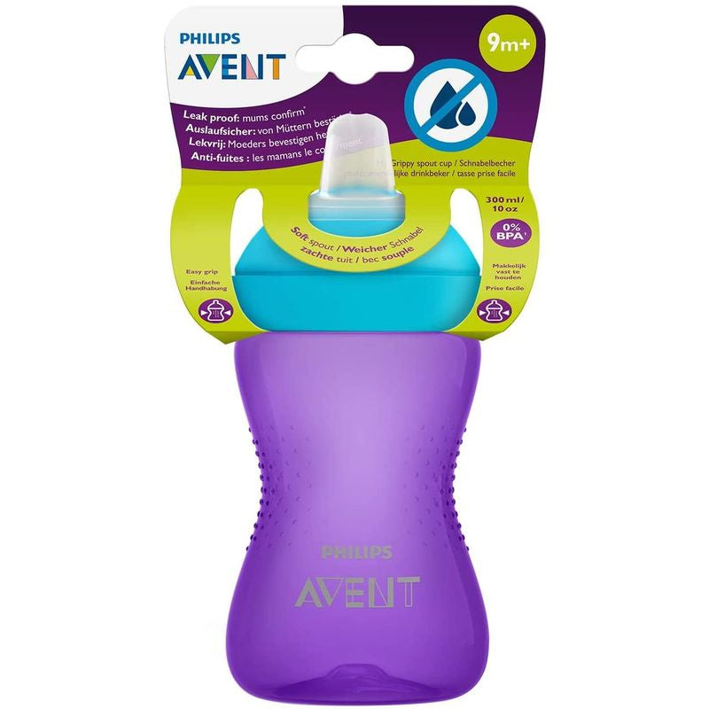 Philips Avent Copo Bico Macio 300 Lilás/Azul - Farmácia Garcia