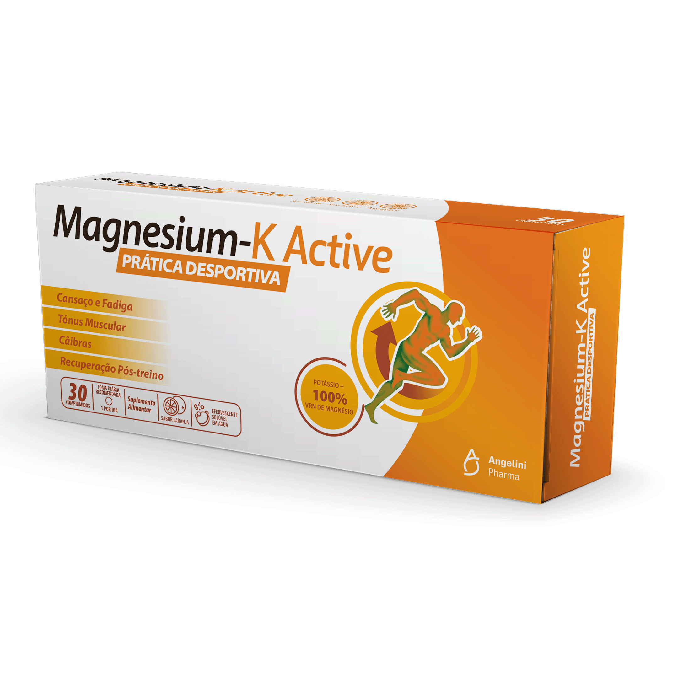 Magnesium K Active 30 Comprimidos Efervescentes - Farmácia Garcia