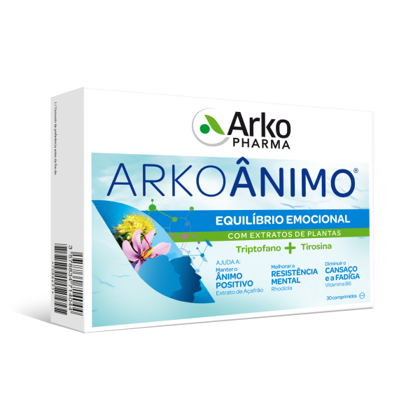 Arkopharma Arkoânimo 30 Comprimidos - Farmácia Garcia