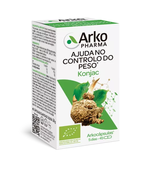 Arkocápsulas Konjac 45 Cápsulas - Farmácia Garcia