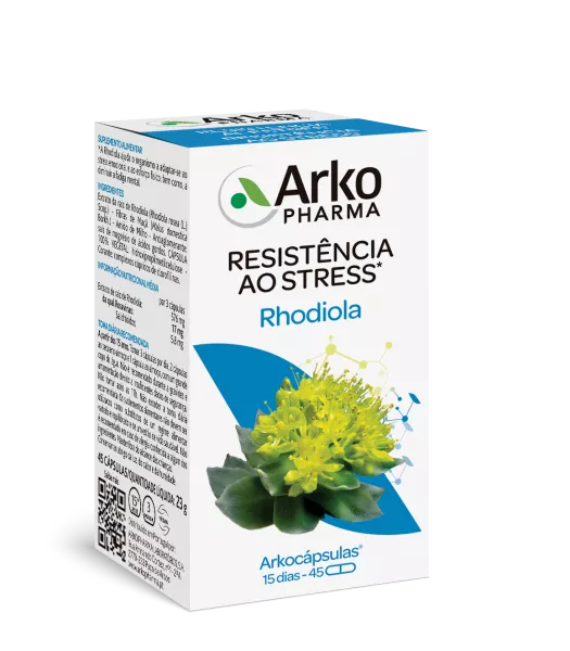 Arkocápsulas Rhodiola 45 Cápsulas - Farmácia Garcia