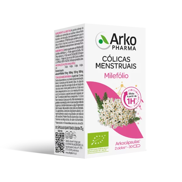 Arkocápsulas Milefólio 30 Cápsulas - Farmácia Garcia