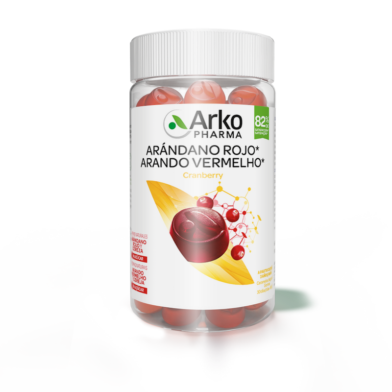 Arkogummies Arando Vermelho 60 Gomas - Farmácia Garcia