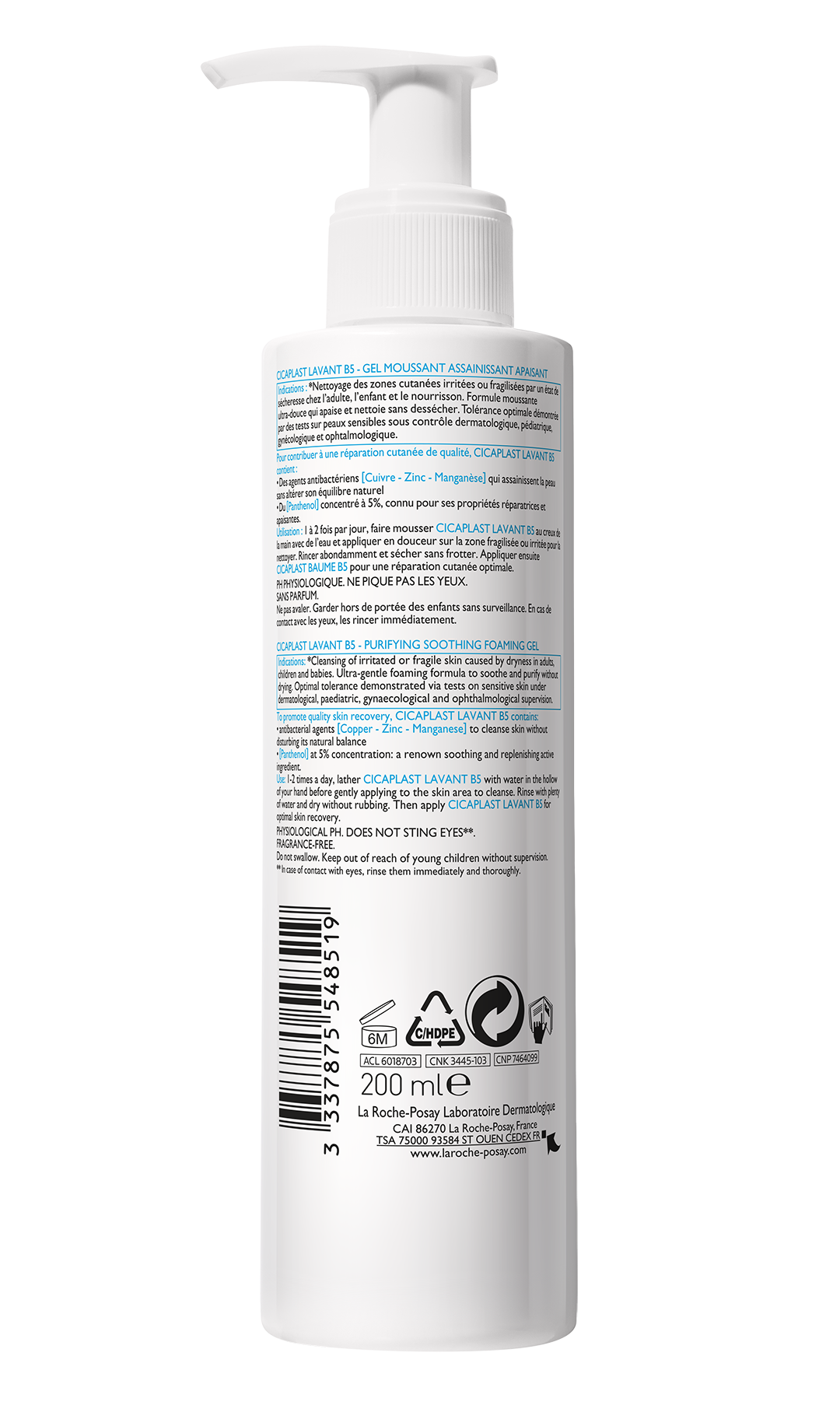 Cicaplast Gel Lavante B5 200ml - Farmácia Garcia