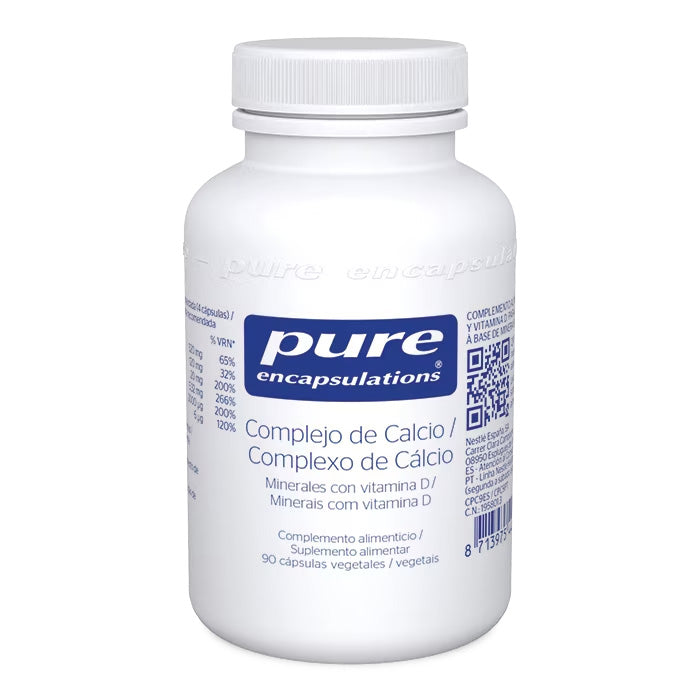 Pure Encapsulations Complexo de Cálcio 90 Cápsulas - Farmácia Garcia