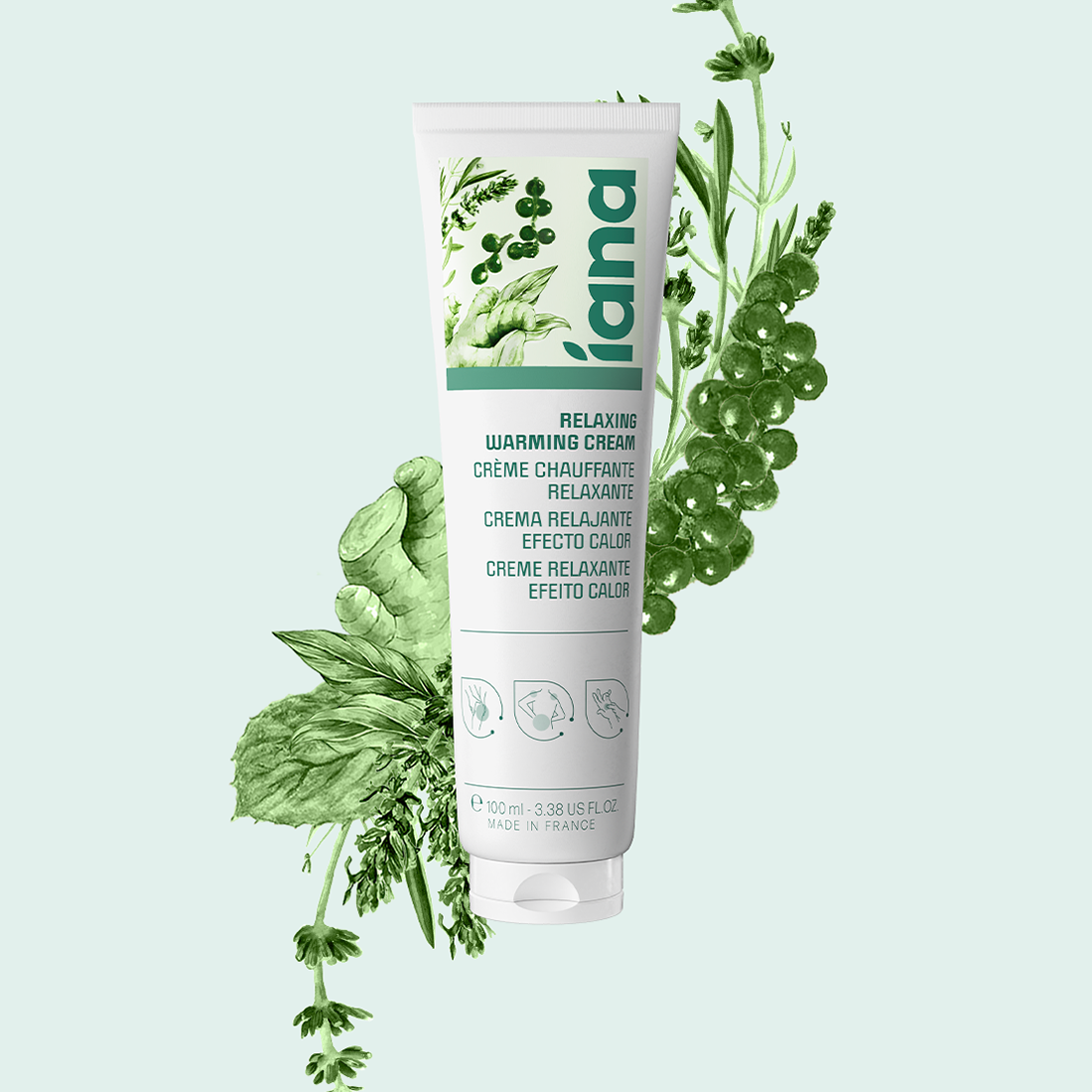 Iana Creme Relaxante Efeito Calor 100ml