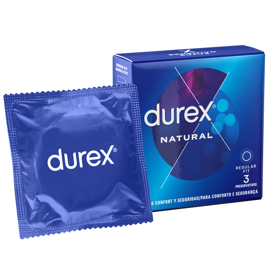 Durex® Natural Comfort 3 Preservativos - Farmácia Garcia