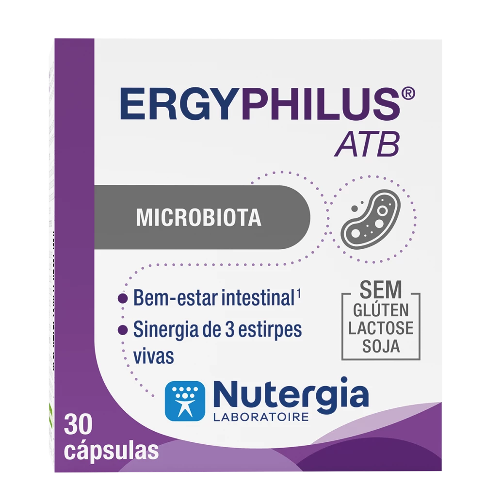 ERGYPHILUS® ATB 30 Cápsulas - Farmácia Garcia