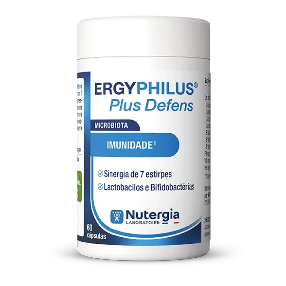 ERGYPHILUS® Plus Defens 60 Cápsulas - Farmácia Garcia