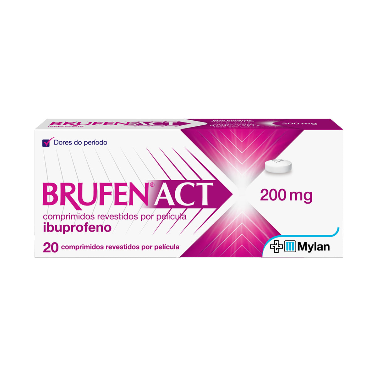 BRUFENACT 200mg 20 comprimidos