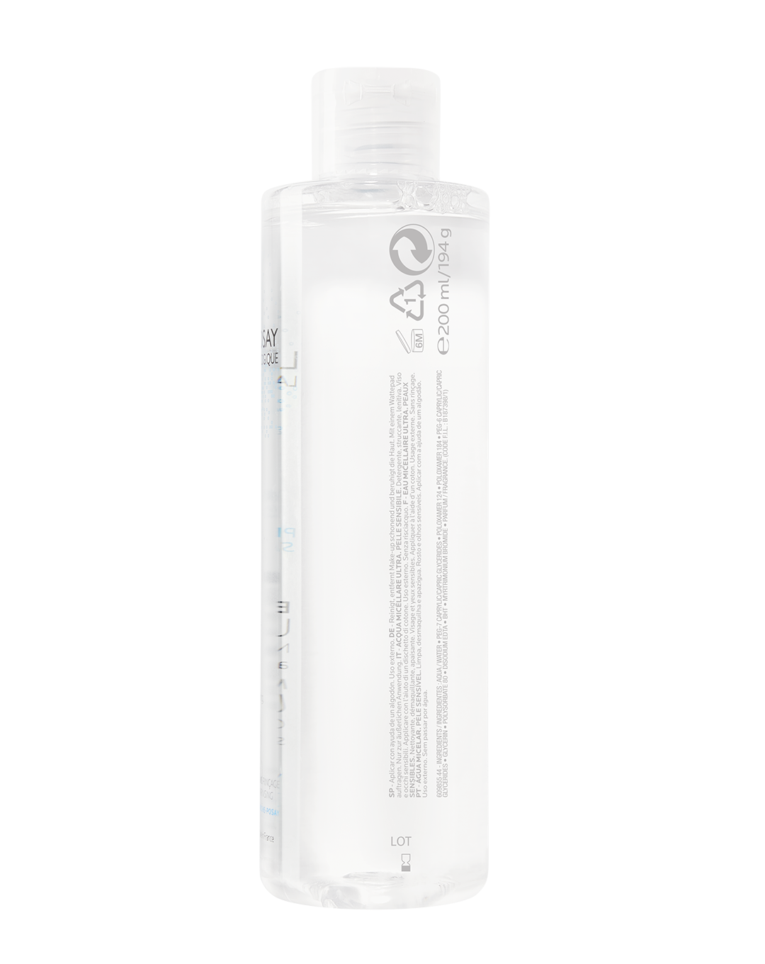 Desmaquilhante Água Micelar Ultra Pele Sensível 200ml - Farmácia Garcia