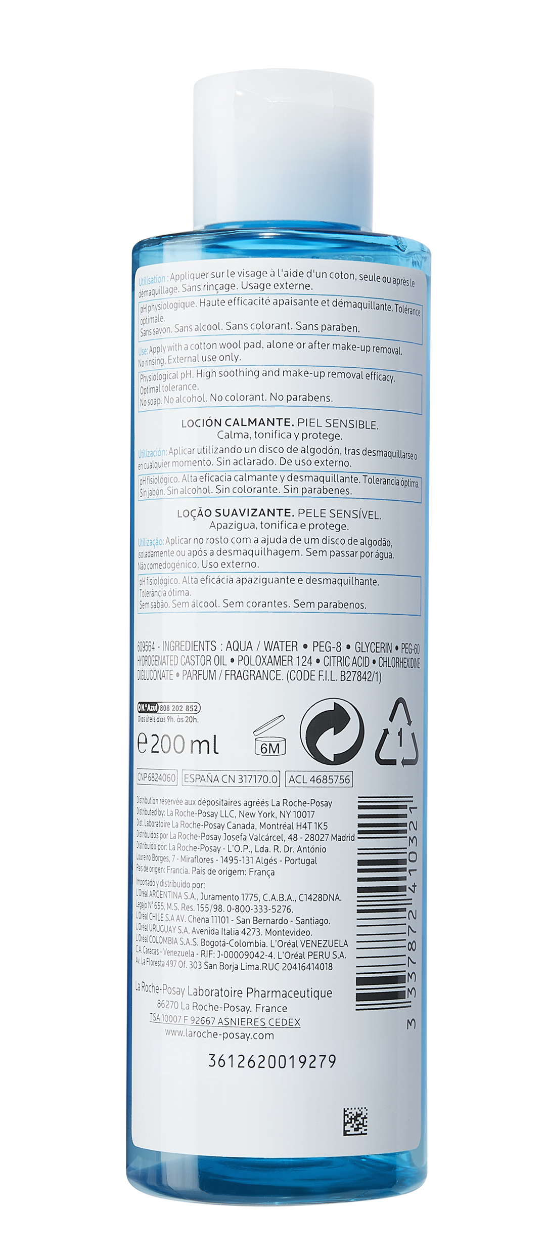 Desmaquilhante Loção Suavizante Fisiológica 200ml - Farmácia Garcia