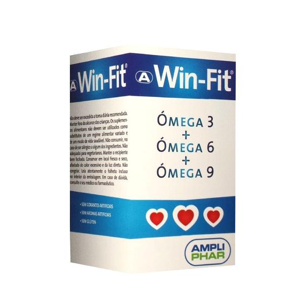 Win-Fit Ómega 3 + Ómega 6 + Ómega 9 30 Cápsulas - Farmácia Garcia