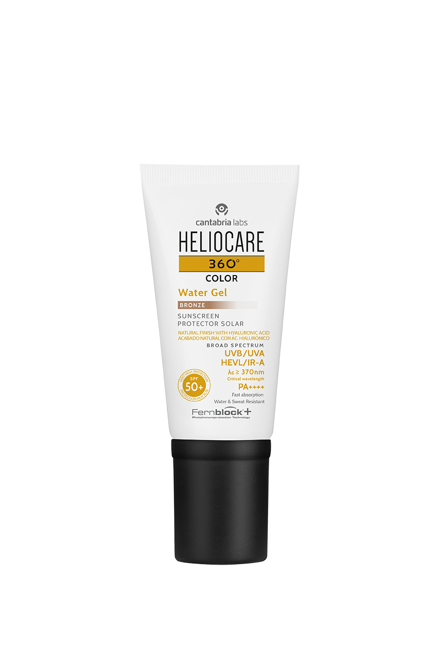 Heliocare 360º Color Water Gel SPF50+ Bronze 50ml - Farmácia Garcia