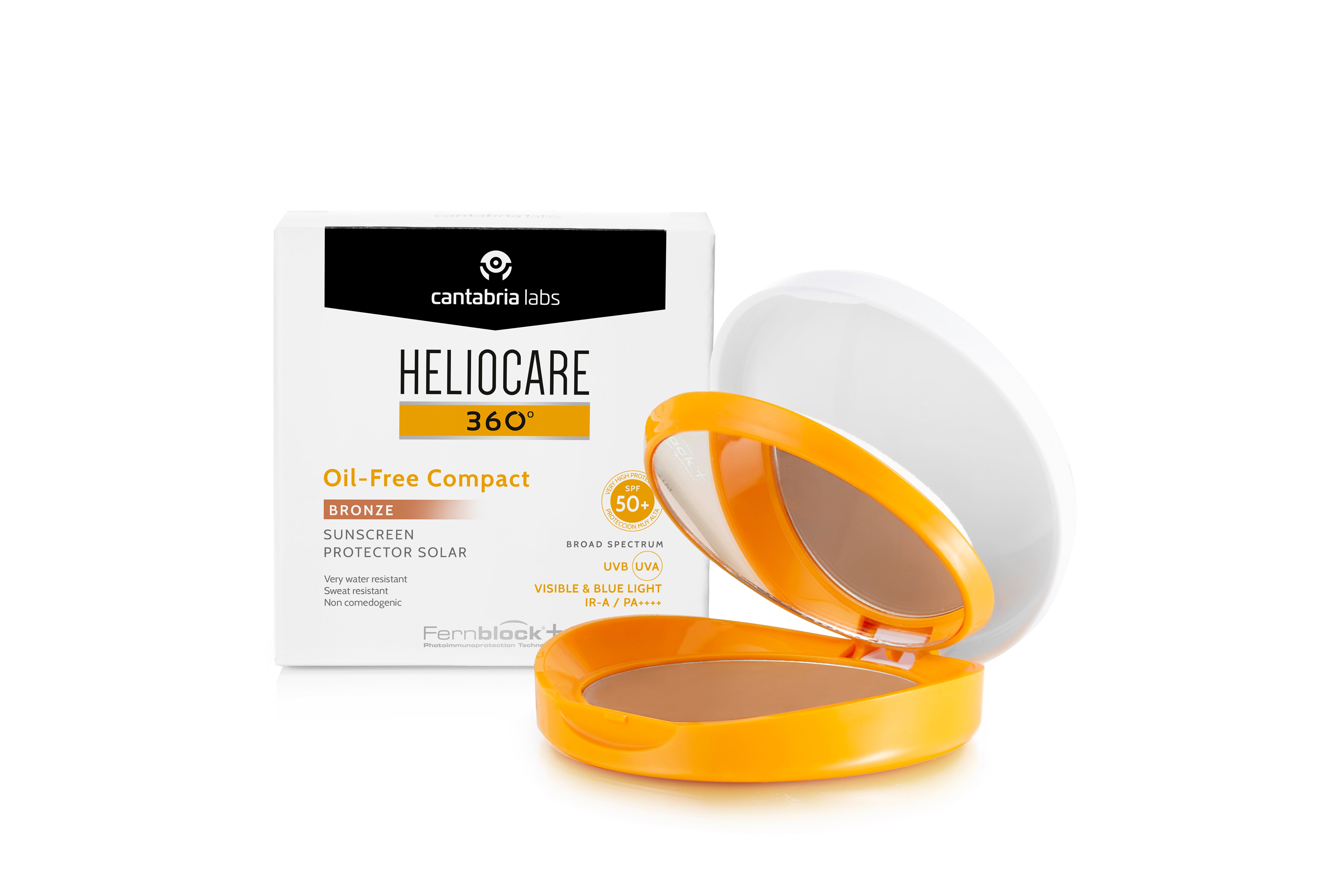 Heliocare 360º Oil-Free Compact SPF50+ Escuro 10g - Farmácia Garcia
