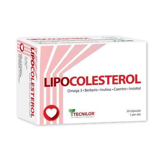 Tecnilor LipoColesterol 30 Cápsulas - Farmácia Garcia