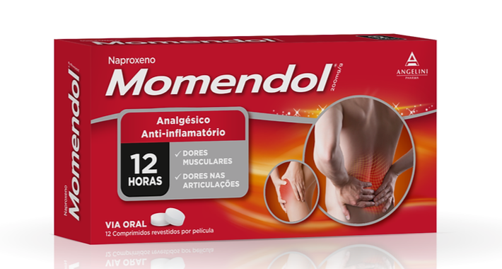 Momendol 200mg 12 Comprimidos - Farmácia Garcia