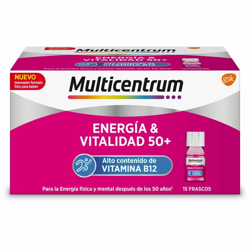 Centrum Energia Vitalidade 50+ 7ml 15 Frascos - Farmácia Garcia