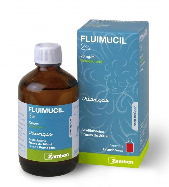 Fluimucil Crianças 2% 20mg/mL Xarope 200ml - Farmácia Garcia