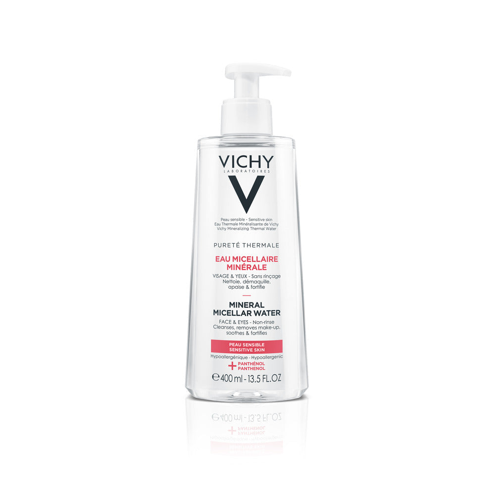 Vichy Pureté Thermale Água Micelar Pele Sensível 400ml - Farmácia Garcia