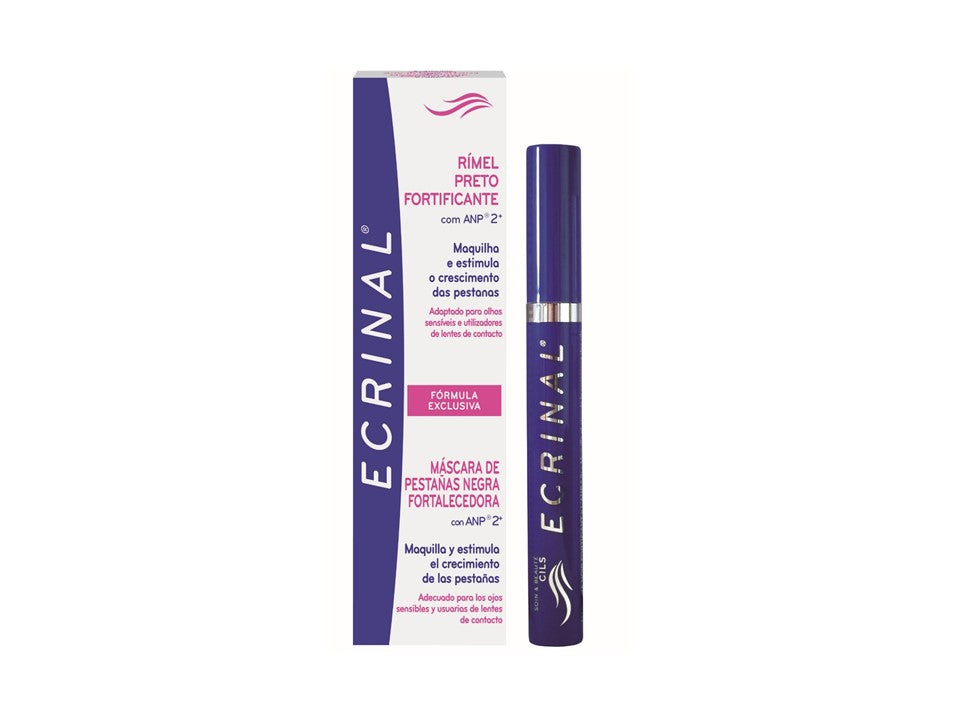 Ecrinal Máscara de Pestanas Preto Fortificante 7ml - Farmácia Garcia