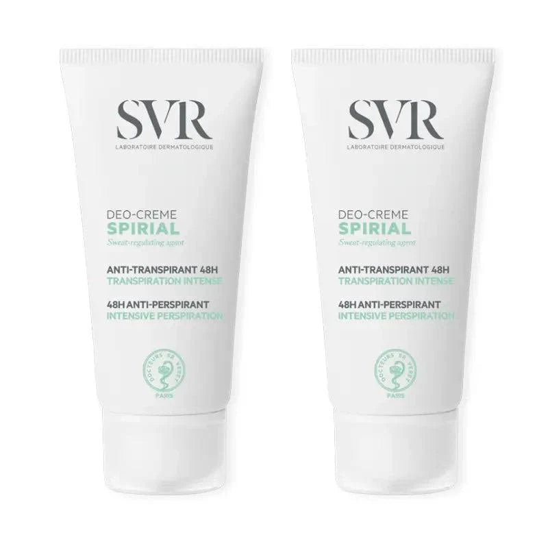 SVR Spirial Deo Creme Anti-Transpirante Duo 50ml - Farmácia Garcia